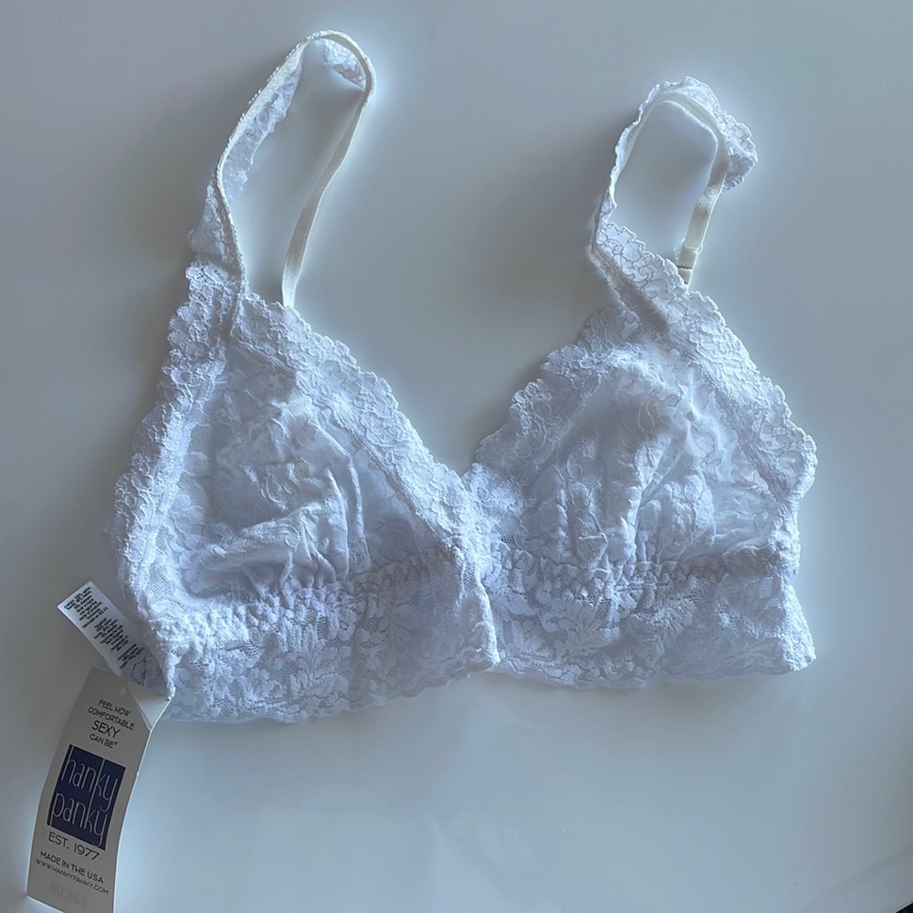 Hanky Panky White Bralette